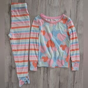Matilda Jane Multicolor Heart and Stripe Pajamas, 4T (V2)